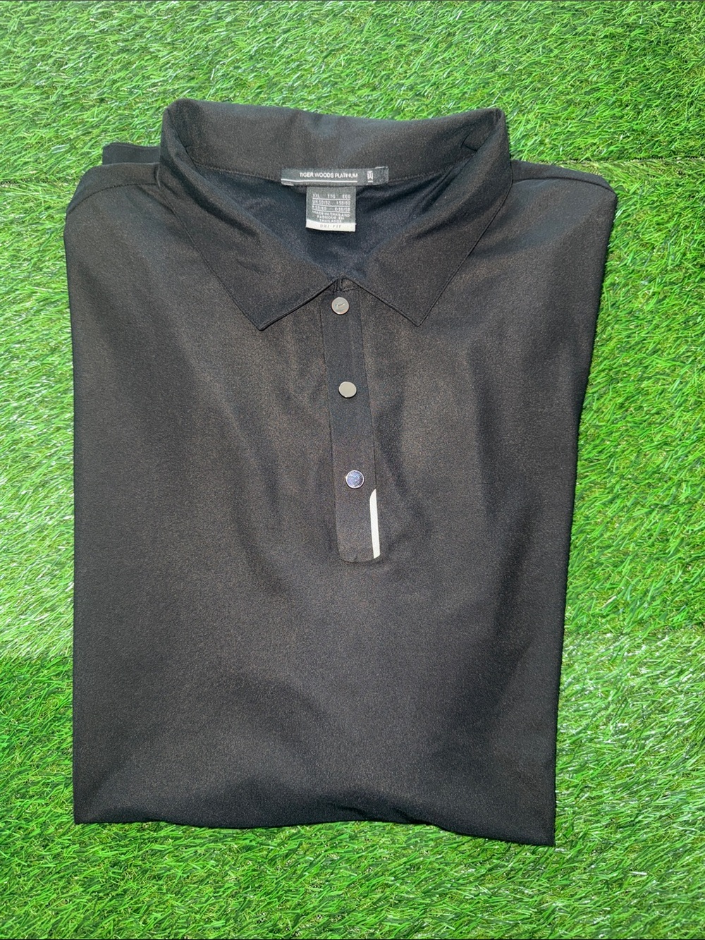 Men's Black Polo Shirt -